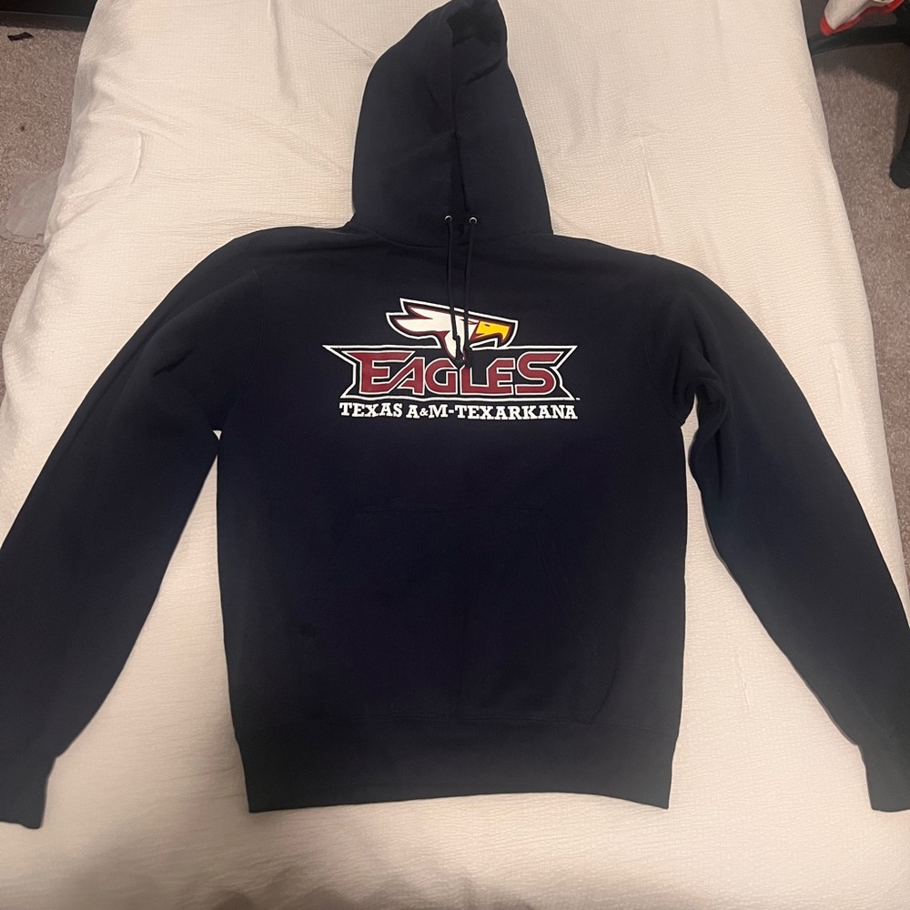 Thrifted Texas A&M- Texarkana Hoodie, SIZE SMALL